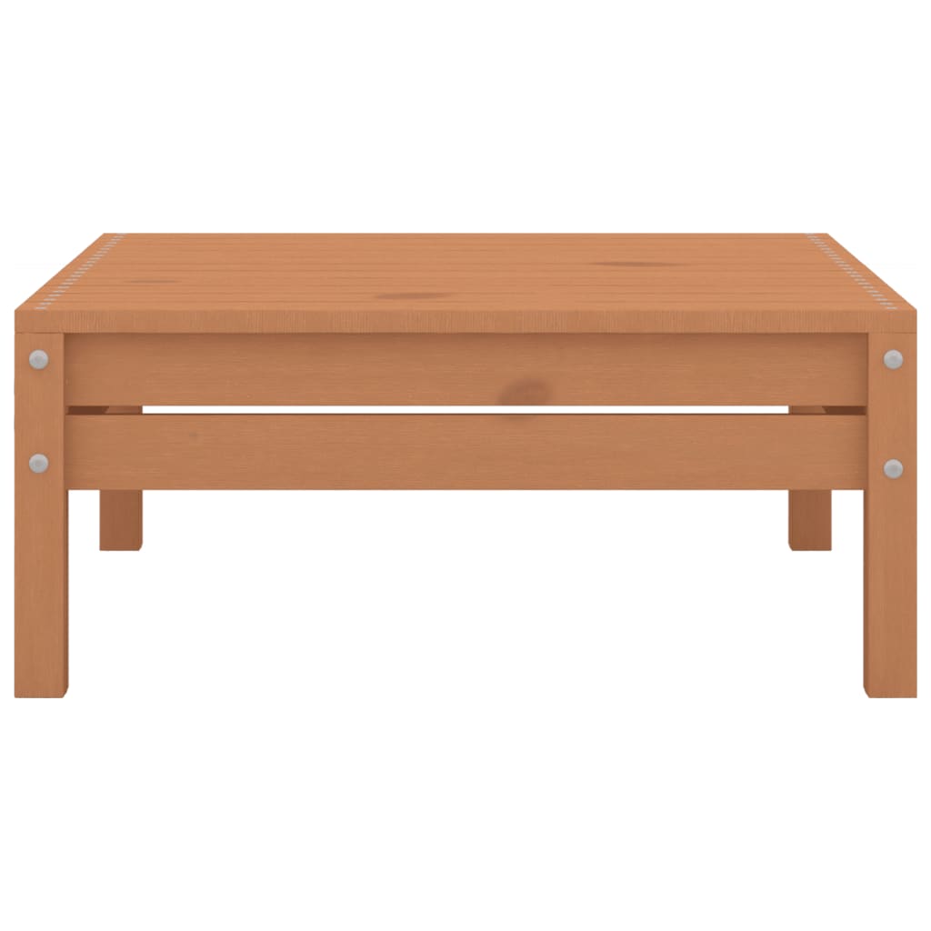 9-tlg. Garten-Lounge-Set Honigbraun Massivholz Kiefer